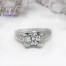 แหวนทองคำขาว แหวนเพชร แหวนคู่ แหวนแต่งงาน แหวนหมั้น - R1212DWG